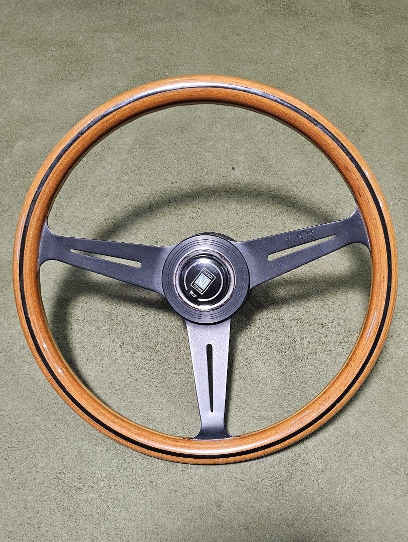 NARDI ステアリング クラシックウッドポリッシュ ウッド/グロッシー