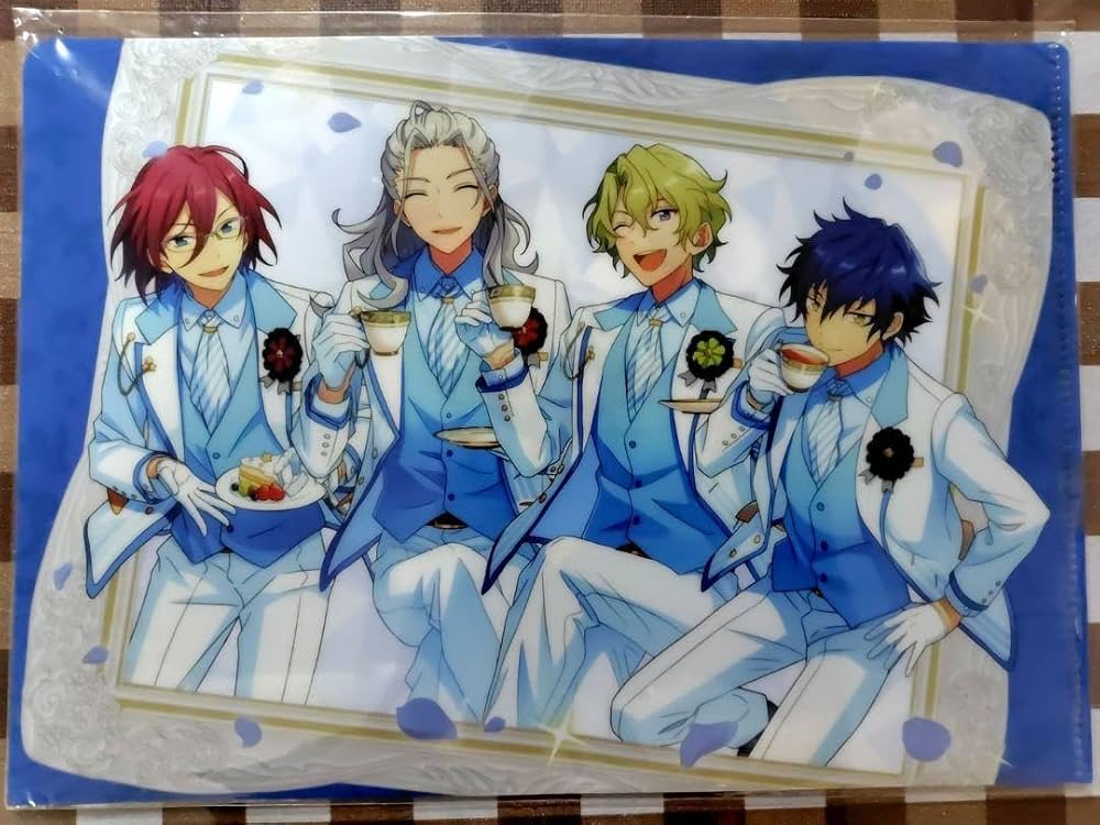 Amazon.co.jp: あんスタ Eden クリアファイル 誓約 特典 凪砂 和 茨