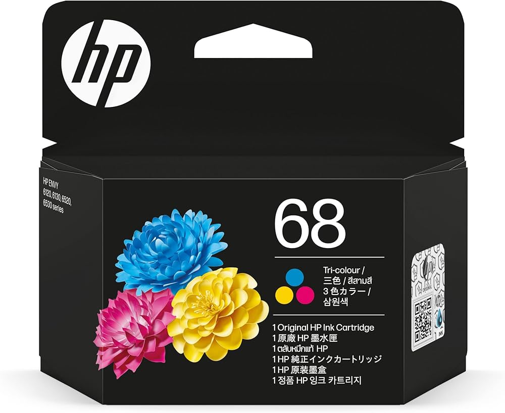 Amazon.co.jp: HP 68 純正 インクカートリッジ カラー HP Envy 6120