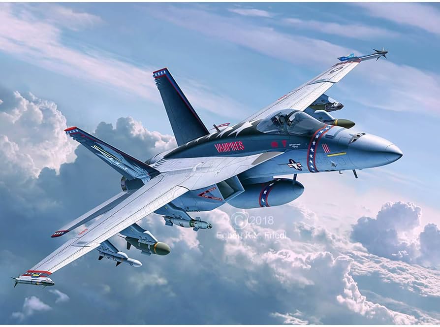 Revell of Germany 04994 1/32 F/A-18E Super Hornet : Amazon.sg: Toys