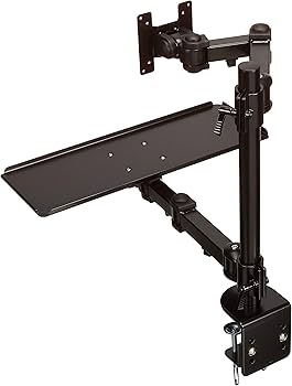 Amazon.co.jp: サンワサプライ デュアルシステムアーム(キーボード台