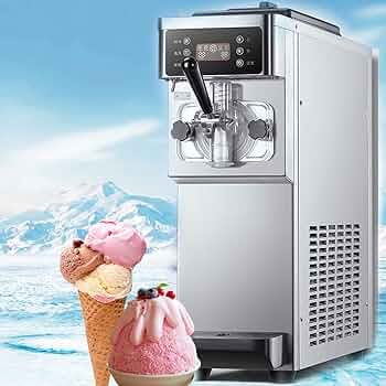Amazon.co.jp: 業務用アイスクリームマシン、ステンレススチールアイス