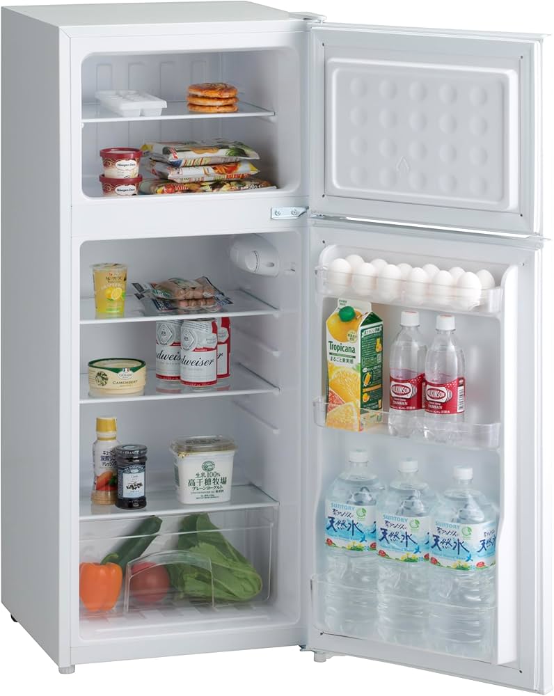 Amazon | ハイアール(Haier) 幅47.4cm 容量130L 右開き冷蔵庫 JR-N130C