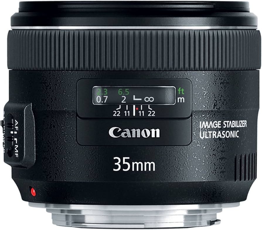 Amazon.com : Canon 5178B002 EF 35mm f/2 is USM Wide-Angle Lens for