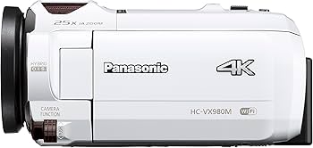 Amazon.co.jp: パナソニック デジタル4Kビデオカメラ VX980M 64GB あと