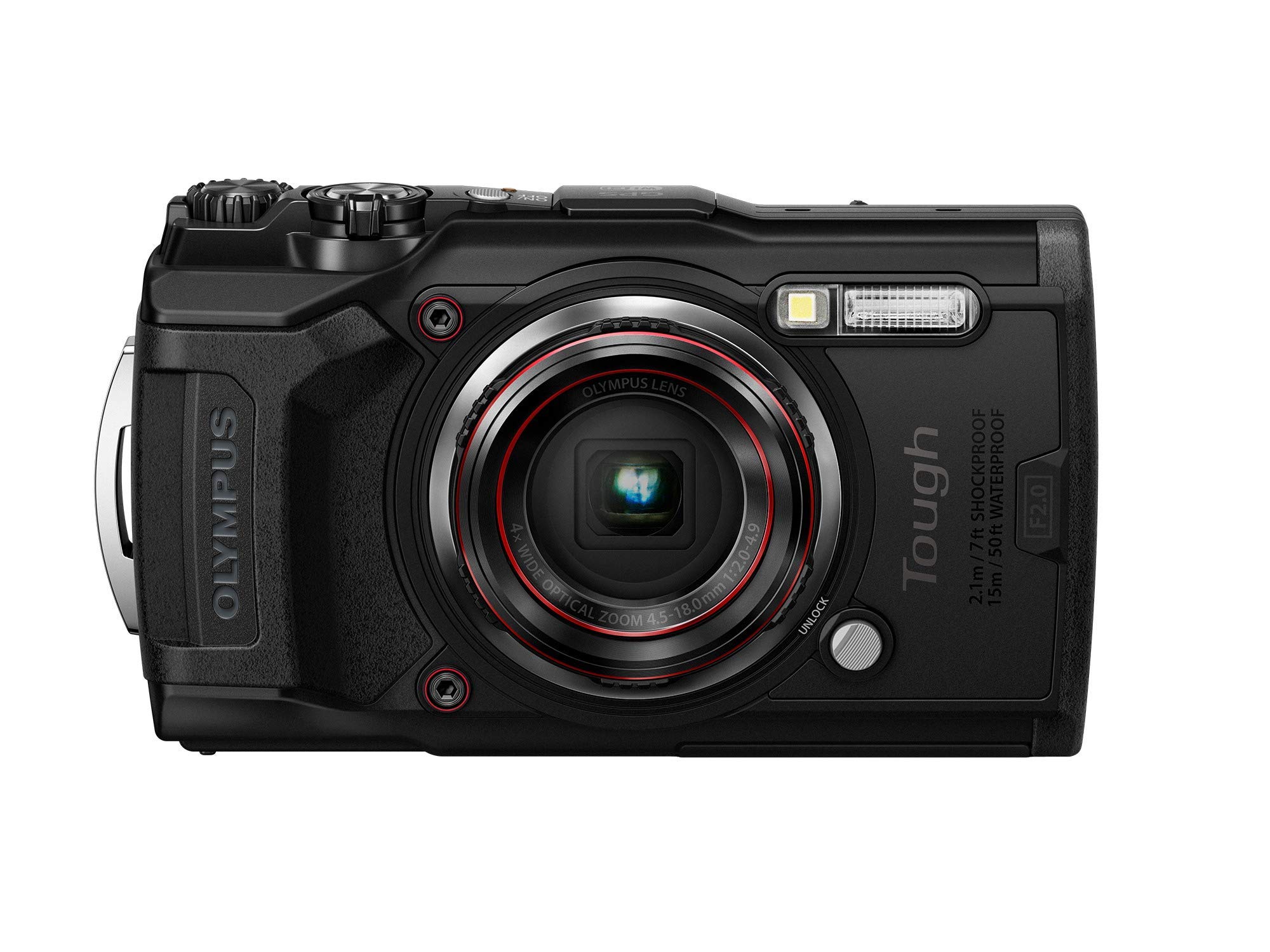 Amazon | OLYMPUS デジタルカメラ Tough TG-6 ブラック 1200万画素CMOS