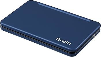 Amazon | シャープ カラ―電子辞書 Brain 中学生モデル ネイビー系 PW