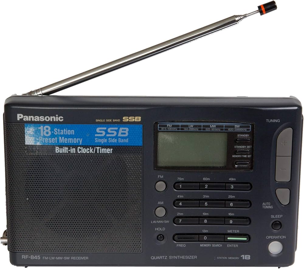 Panasonic RF-B45 World Receiver FM-LW-MW-SW All Band Receiver
