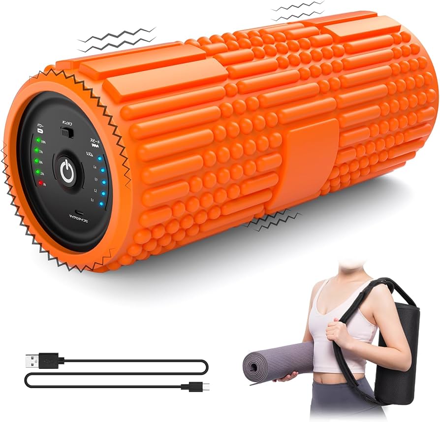 Amazon | フォームローラー 電動 筋膜リリース 【筋トレ専門家推薦