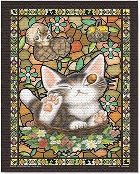 きのこと猫 ダイヤモンドアート 楽天市場】【猫のダイヤモンドアート