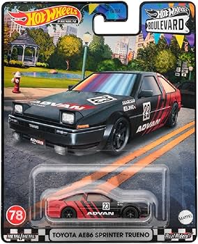 Amazon | ホットウィール(Hot Wheels) ブールバード - トヨタ AE86