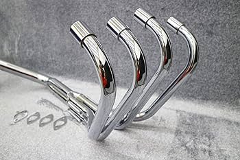 Amazon | ゼファー400 マフラー / (DJガニマタ6分割メッキ)50.8π