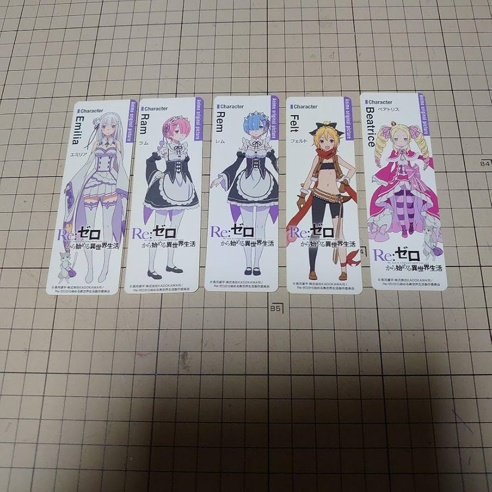 Amazon | リゼロ Re:ゼロから始める異世界生活 しおり ブックマーカー