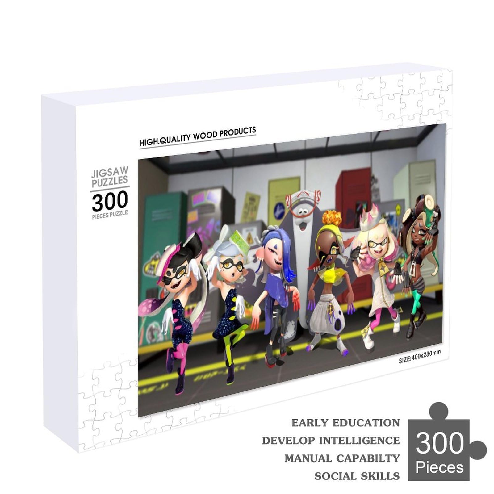 Amazon | スプラトゥーン ジグソーパズル 300/500/1000ピース 木製