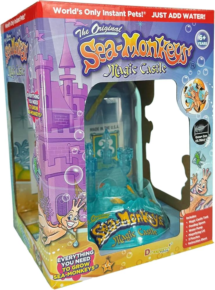 Sea-Monkeys® Magic Castle - World's Only Instant Pets® - Ages 6+