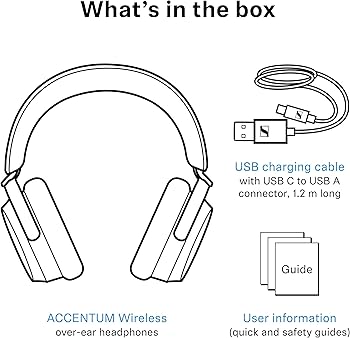 Amazon.com: Sennheiser ACCENTUM Wireless Bluetooth Headphones