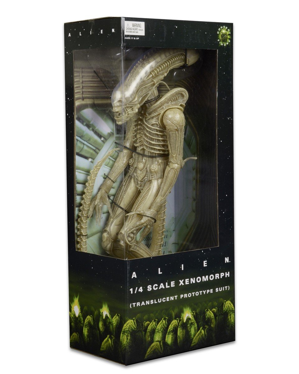 Amazon.com: NECA Alien 1/4 Scale Translucent Prototype Suit