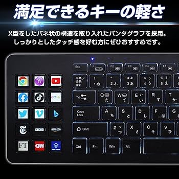 Amazon.co.jp: HSV298 キーボード 左手デバイス ショートカットキー 15