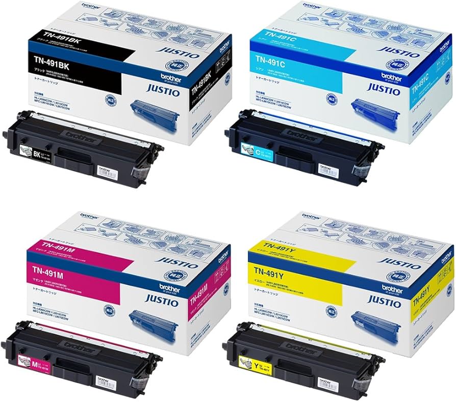 Amazon.co.jp: [ セット品 ] BROTHER ブラザー TN-491 / TN491 トナー