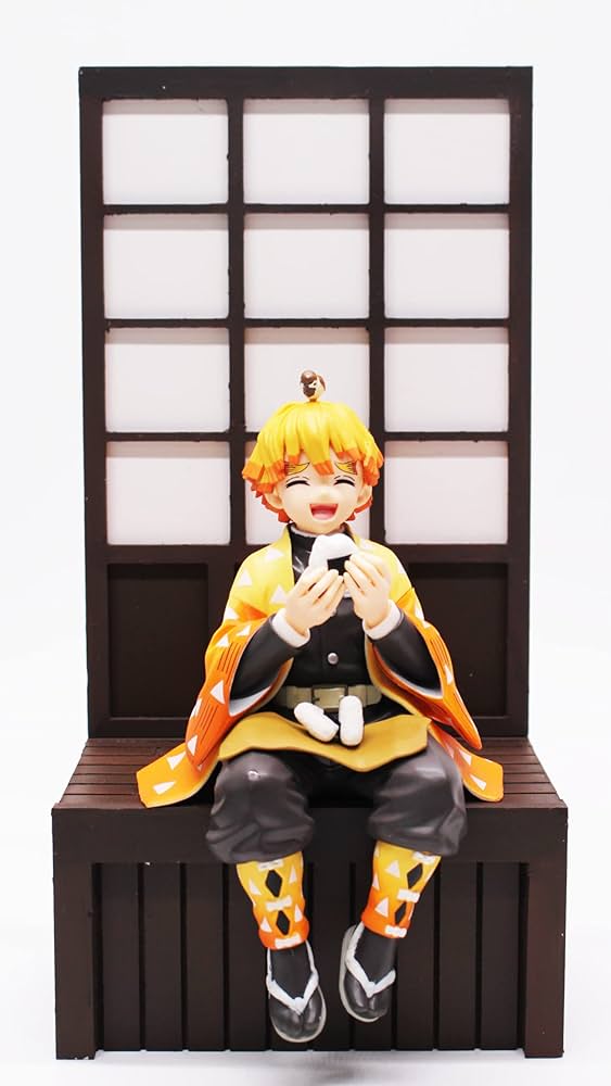 Amazon.co.jp: セガちょこのせ フィギュア 我妻善逸&1/12和風の