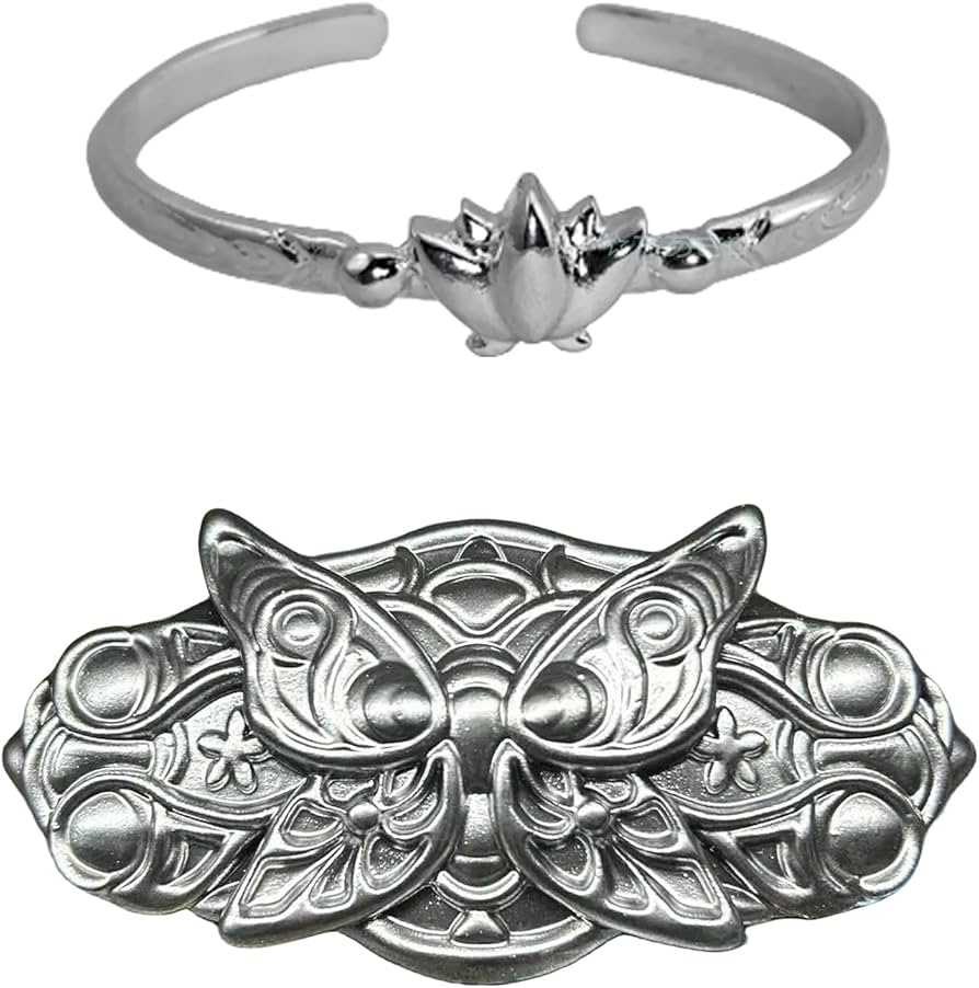 Amazon | フェルン 鏡蓮華 ブレスレット 髪飾り ヘアピン コスプレ道具