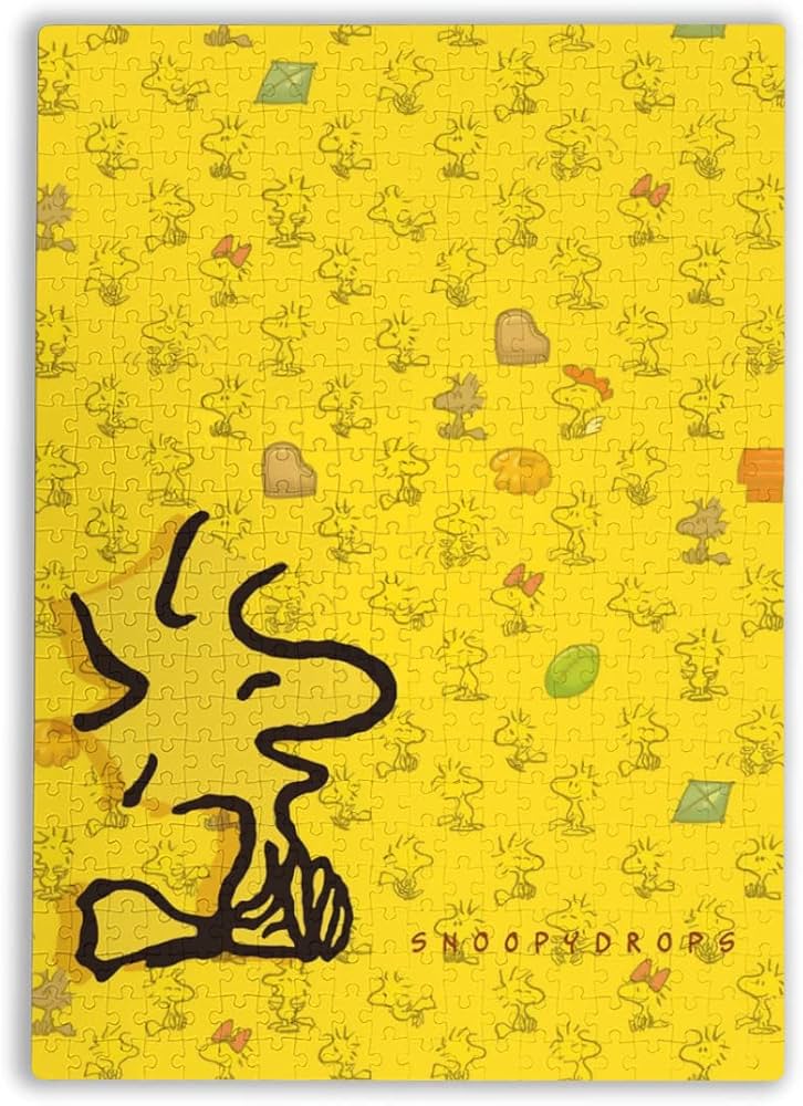 ピーナッツ スヌーピー ジグソーパズル ウッドストックの森 1000ピース