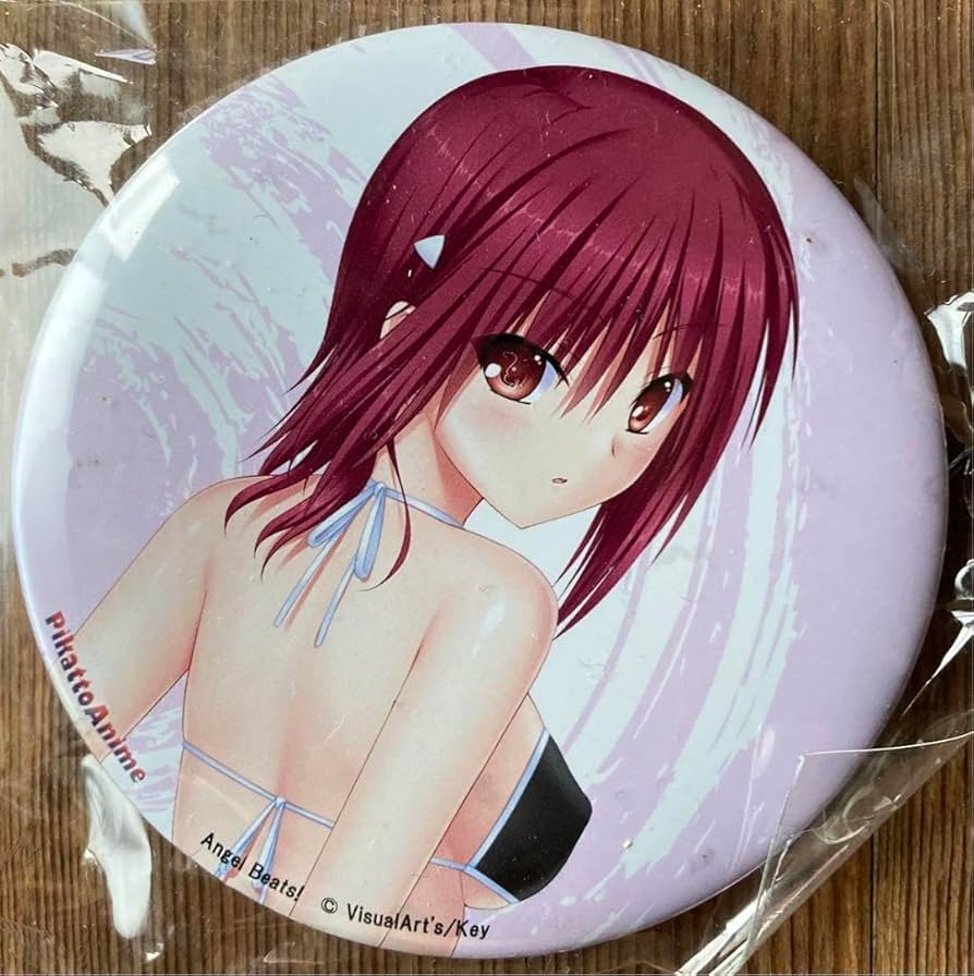 Amazon.co.jp: angel beats 缶バッジ 岩沢まさみ : おもちゃ
