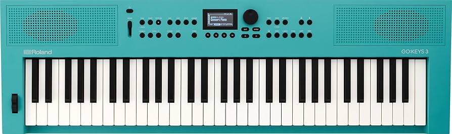 Amazon.com: Roland GO:KEYS 3 Turquoise Music Creation Keyboard
