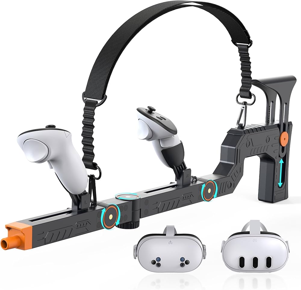 Amazon.com: Upgraded VR Gun Stock for Meta Quest 3/ Quest 3S