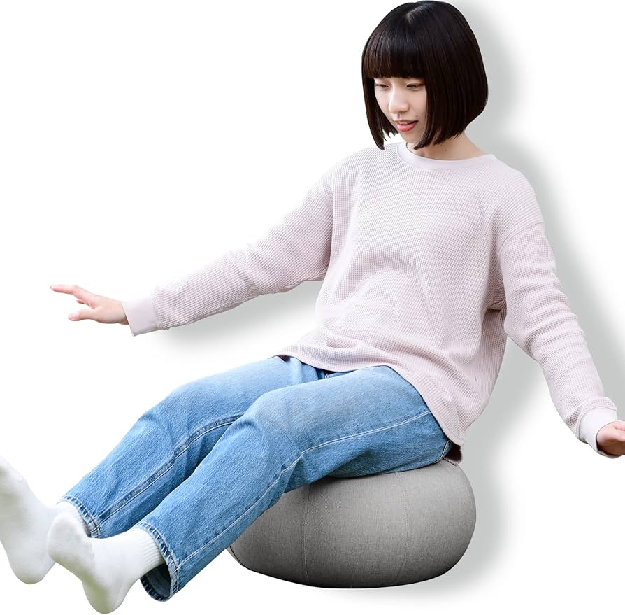 Amazon.co.jp: 山善(YAMAZEN) バランスボール (ロータイプ) クッション