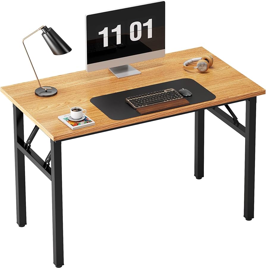 Amazon.com: Need Folding Computer Desk - 39.4 Inch Foldable Office