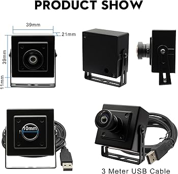 Amazon.co.jp: ELP 50FPS USBカメラ グローバルシャッター 高速ゴルフ