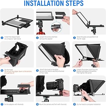 Amazon | NEEWER X12 14インチ テレプロンプター アルミニウム合金製