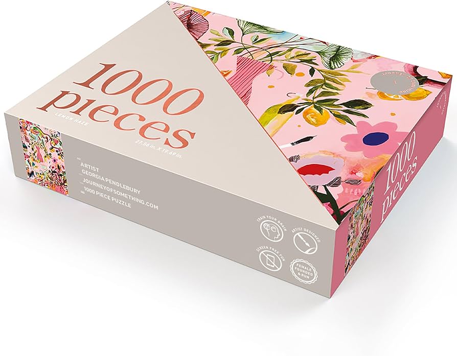 Amazon.com: Journey of Something: Lemon Haze - 1000 Piece Puzzle