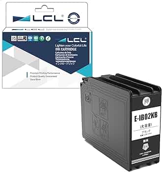Amazon.co.jp: LCL エプソン用 IB02 IB02B IB02KB （1パック ブラック