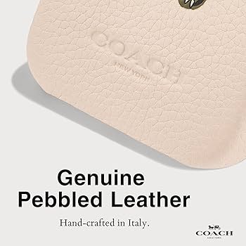 Amazon.com: Coach Genuine Debossed Pebbled Leather Slim Wrap