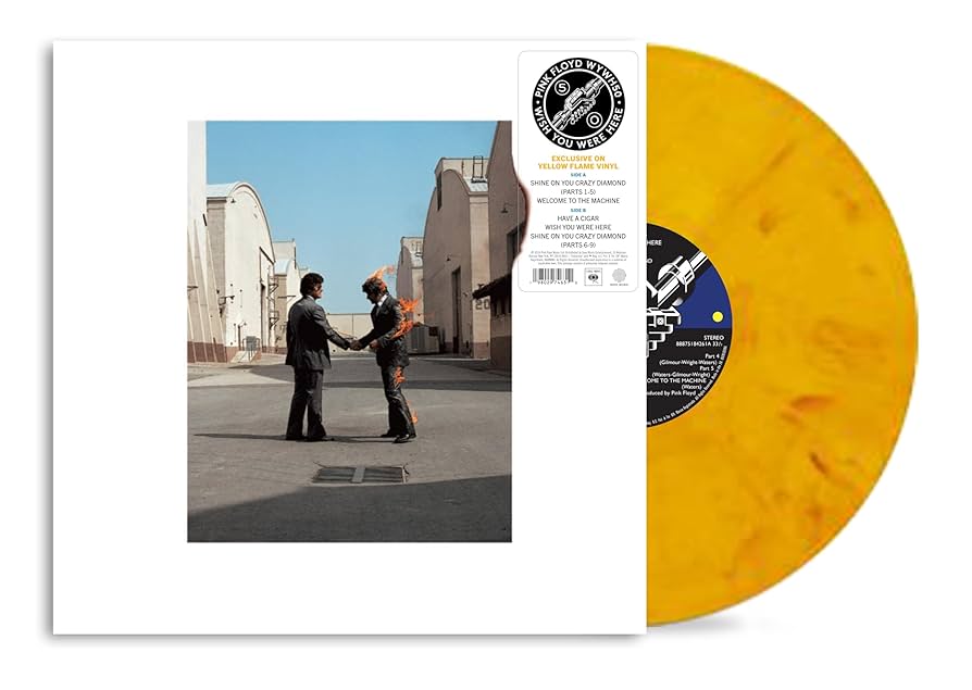 Amazon.co.jp: Wish You Were Here (50th Anniversary) (Yellow Vinyl