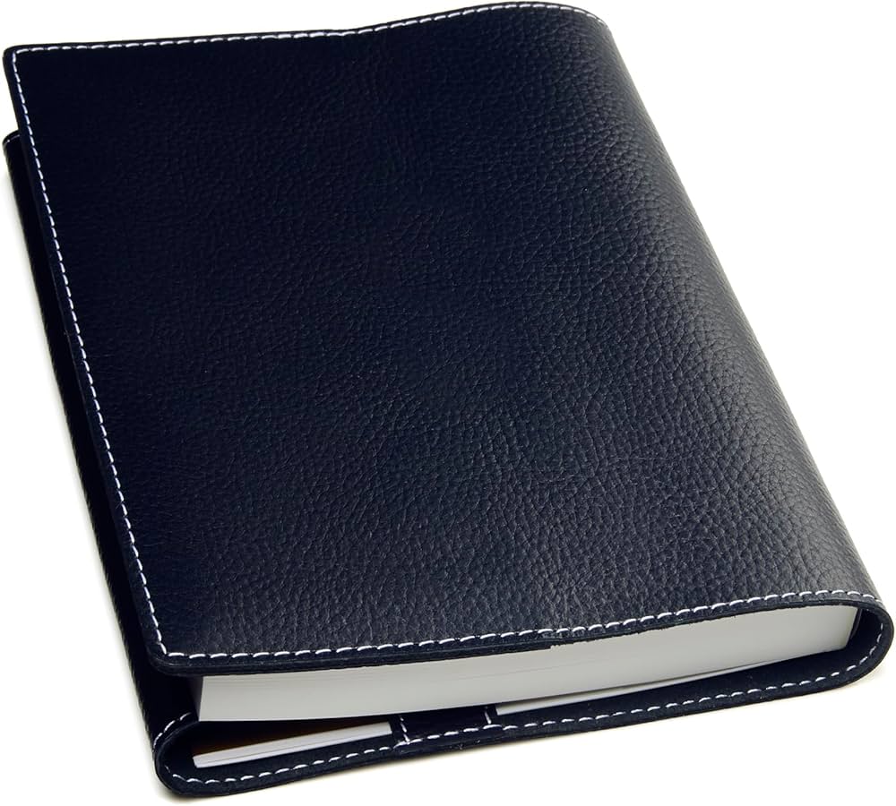 Amazon | ブックカバー 四六判 本革 【厚い本でも使用可能／ギフト