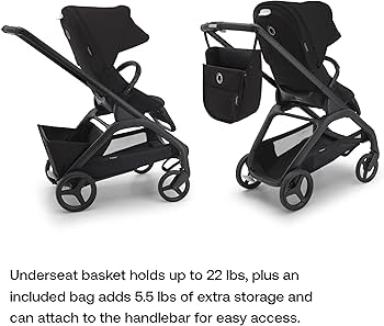 Amazon.com : Bugaboo Dragonfly City Stroller, Lightweight Compact