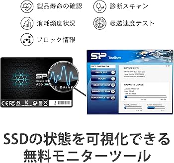Amazon | SP Silicon Power シリコンパワー SSD 4TB 3D NAND採用 SATA3