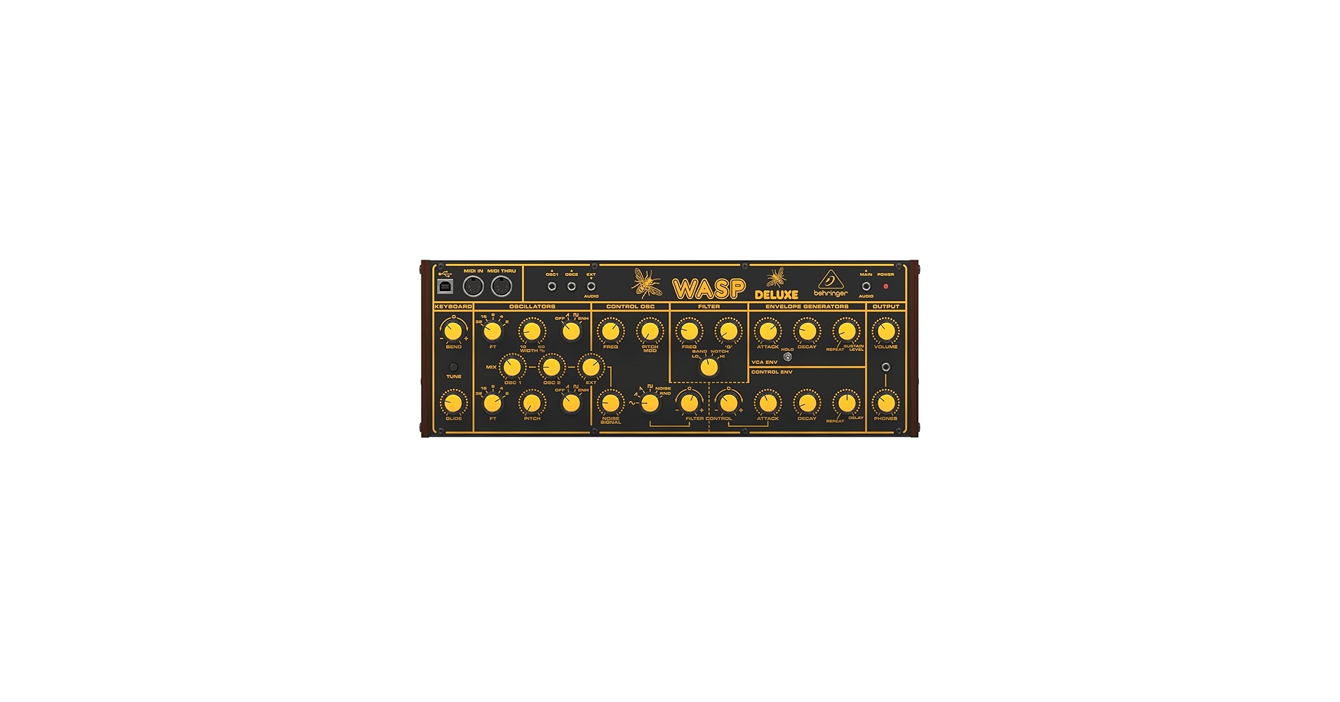 Amazon.com: Behringer WASP DELUXE Legendary Analog Synthesizer