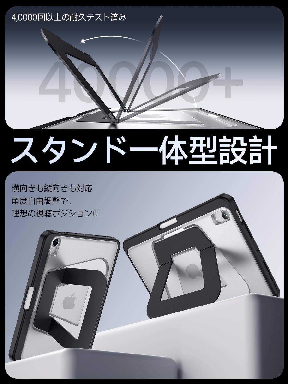 Amazon.co.jp: 【米軍MIL規格・縦置き/横置きスタンド】iPad mini7