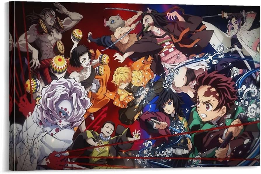 Amazon.co.jp: 鬼滅の刃 きめつのやいば 人気 熱血 アニメポスター