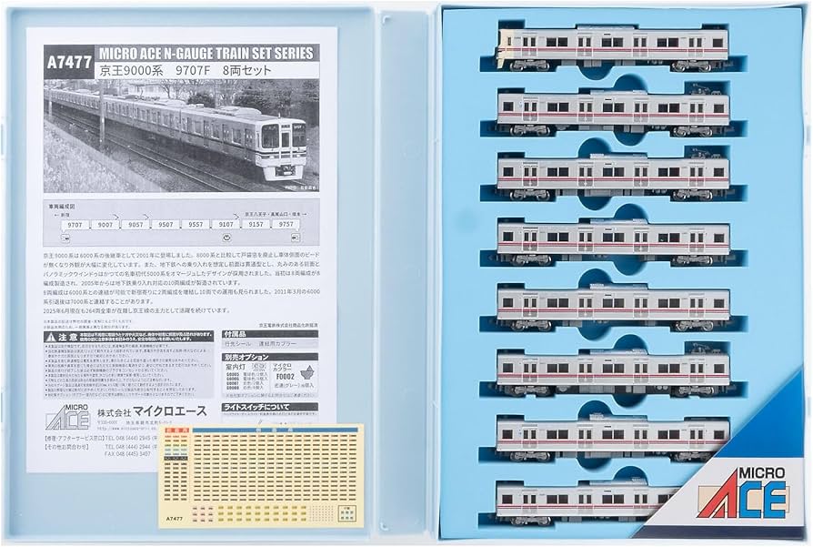 Amazon | マイクロエース (MICRO ACE) Nゲージ 京王9000系 9707F 8両