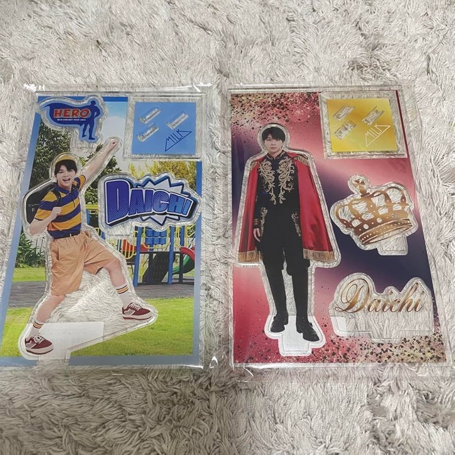 Amazon.co.jp: M!LK 塩﨑太智 アクスタ HERO 2点セット : ホーム＆キッチン