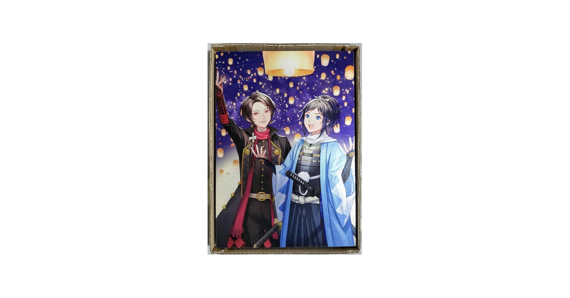 Amazon.co.jp: 刀剣乱舞 灯結び展 描きおろしイラスト 大和守安定 加州