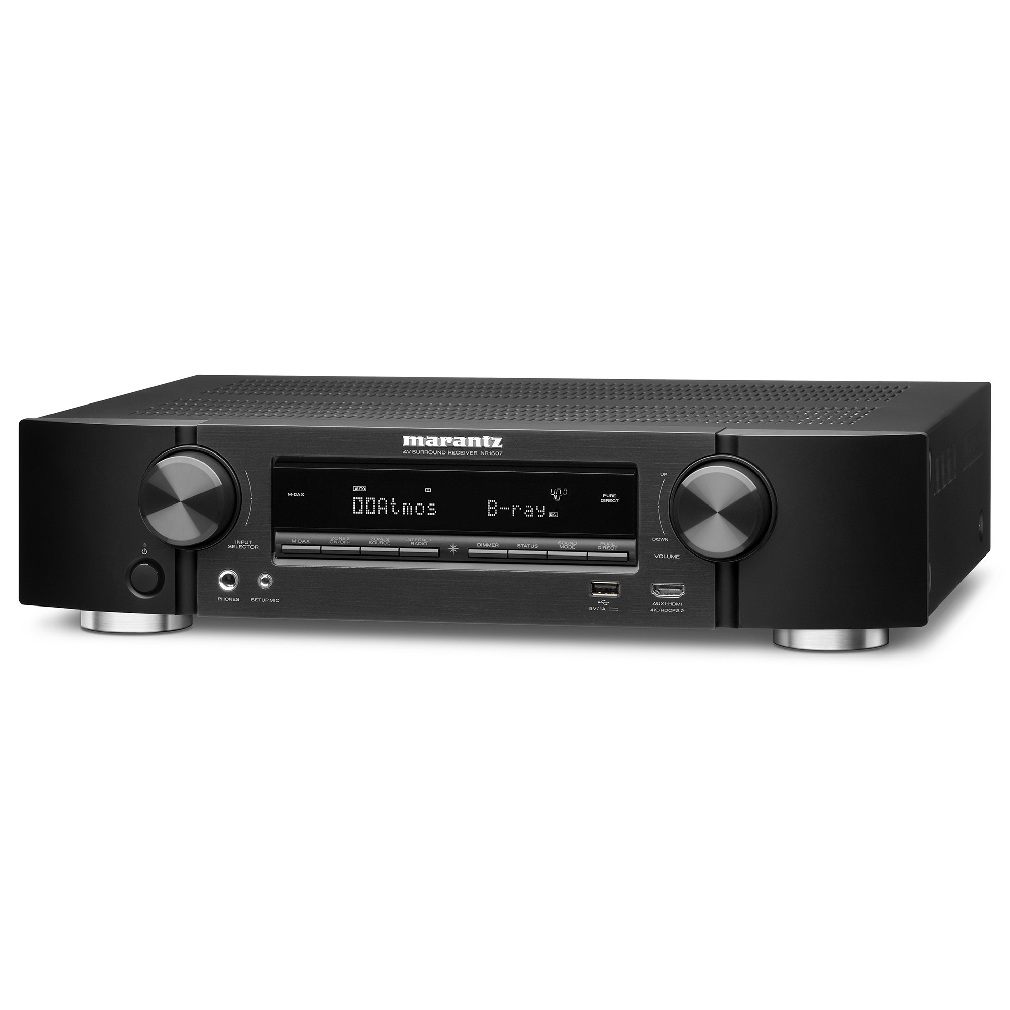 Amazon.co.jp: Marantz AVレシーバー スリムデザイン ブラック NR-1607