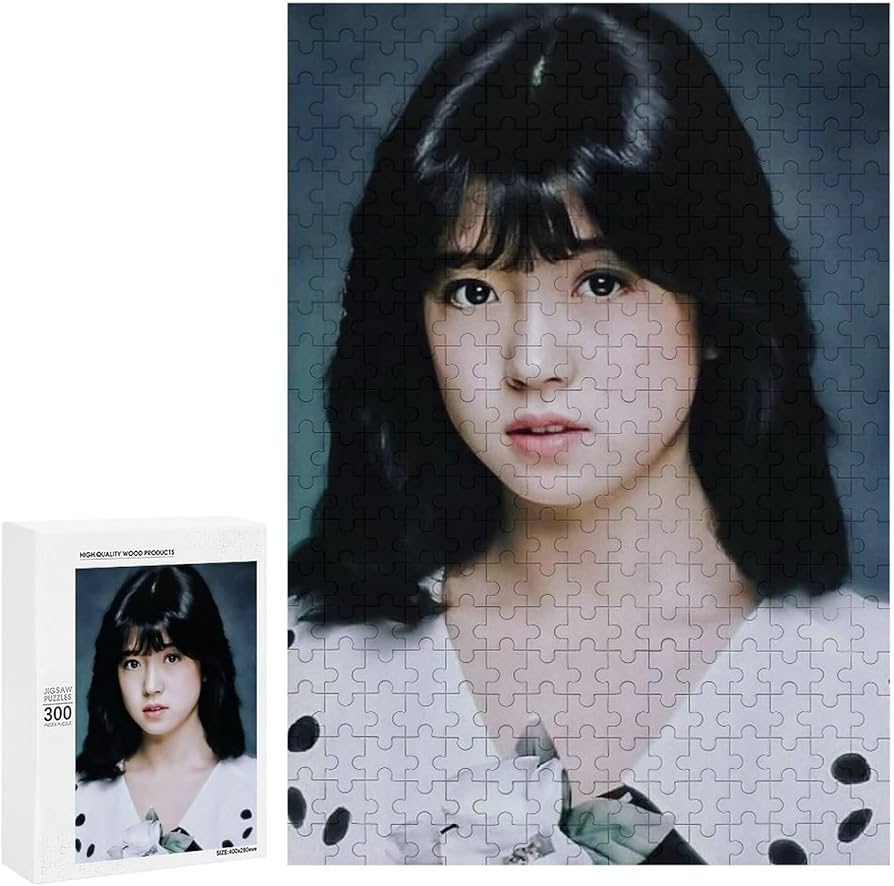 Amazon.co.jp: 中森明菜 ジグソーパズル 木製 パズル 壁飾り 初心者