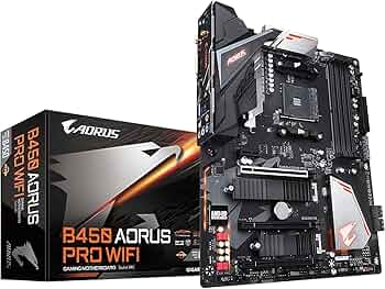Amazon.co.jp: GIGABYTE B450 AORUS PRO WIFI ATX マザーボード [AMD