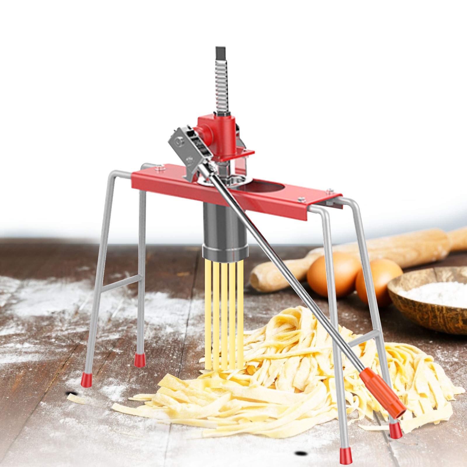 Amazon | JIAWANSHUN手動式製麺機 ラーメン製麺機 パスタマシン 7種類